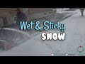 ❄ WET & STICKY SNOW • Toro SnowMaster 824 QXE • Carhartt R33 Yukon Arctic Quilt Lined Biberalls