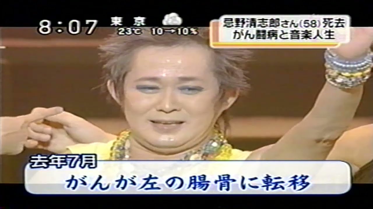 忌野 清志郎さん (58歳) 死去 がん闘病と音楽人生　愛しあってるか－い!!