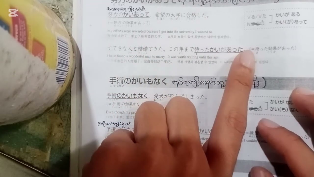 N2 Soumatome grammar (文法) 1日目 第2週