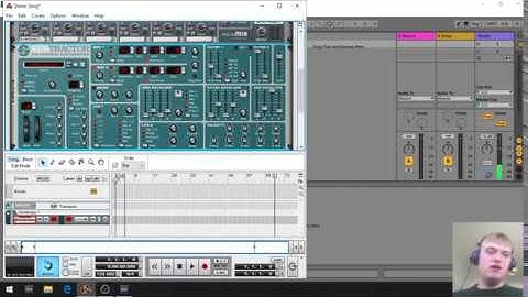 Ableton Live 10/Reason 5 4x4 Bassline Tutorial - Day 2 - How to rewire Ableton Live and Reason 5