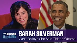 Sarah Silverman Reveals the Embarrassing Thing She Told President Barack Obama (2011)