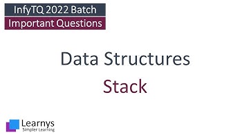 InfyTQ 2022 Batch Practice Questions - Data Structures