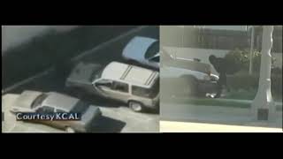 Syncing up the alternative angles from KCAL and Telemundo52 of Larry Philips Jr