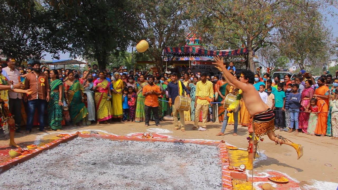 మల్లన్న అగ్నిగుండాలు 2022 | Yapral Mallanna jathara 2022 | Komuravelli mallanna jathara 2022