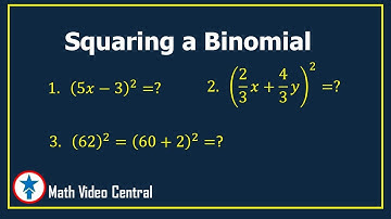 Squaring a Binomial | Math Video Central