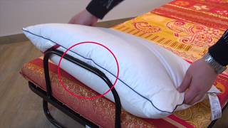Раскладушка «Лиана» с матрасом, цена 4911 руб - Раскладная кровать от компании Аккорд