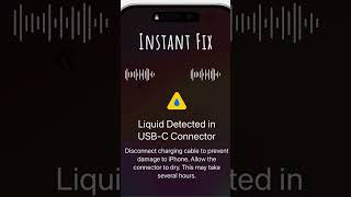 Fix Liquid Detected in Connector - Charging Port Dry (Instant Fix)