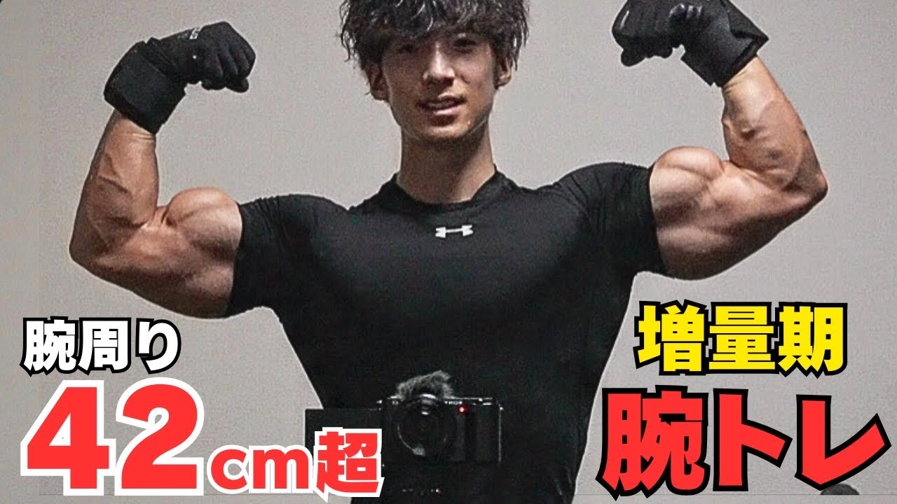 【最新版】バランスの良い腕をつくる増量期の腕トレ種目