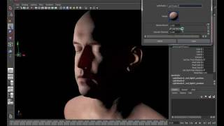 Maya CGFX Shader SSS effect