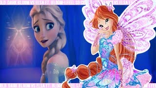 Dark Bloom vs Elsa ft. Bloom-I feel so cold