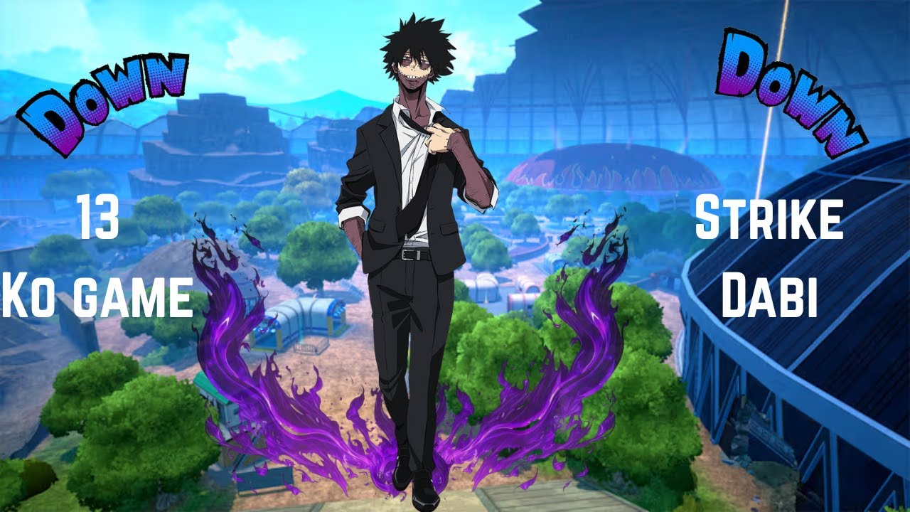 Strike Dabi Grab Is Strong In My Hero Ultra Rumble