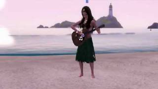 The Sims 3 - Hawaiian girl playing the Ukulele ? screenshot 5