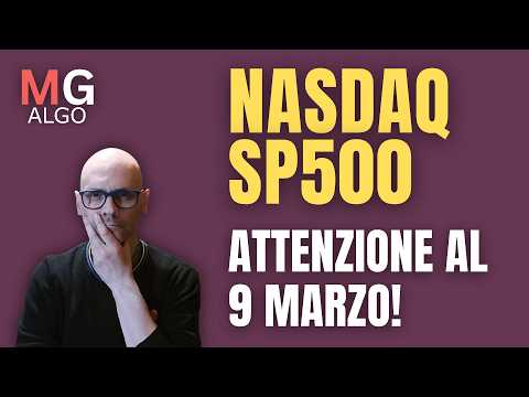 NASDAQ E SP500 - CROLLO IMMINENTE IN ARRIVO?