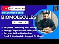 LIVE🔴 | Biomolecules Class 11 | Enzymes | Rajat Thawani's Academy