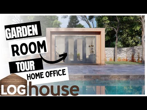 ? Eco Garden Room Tour ? Home office & storage ?