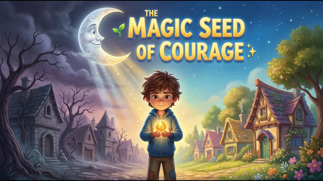 THE MAGIC SEED OF COURAGE 🌱 | Inspiring Kids Moral Story # ...
