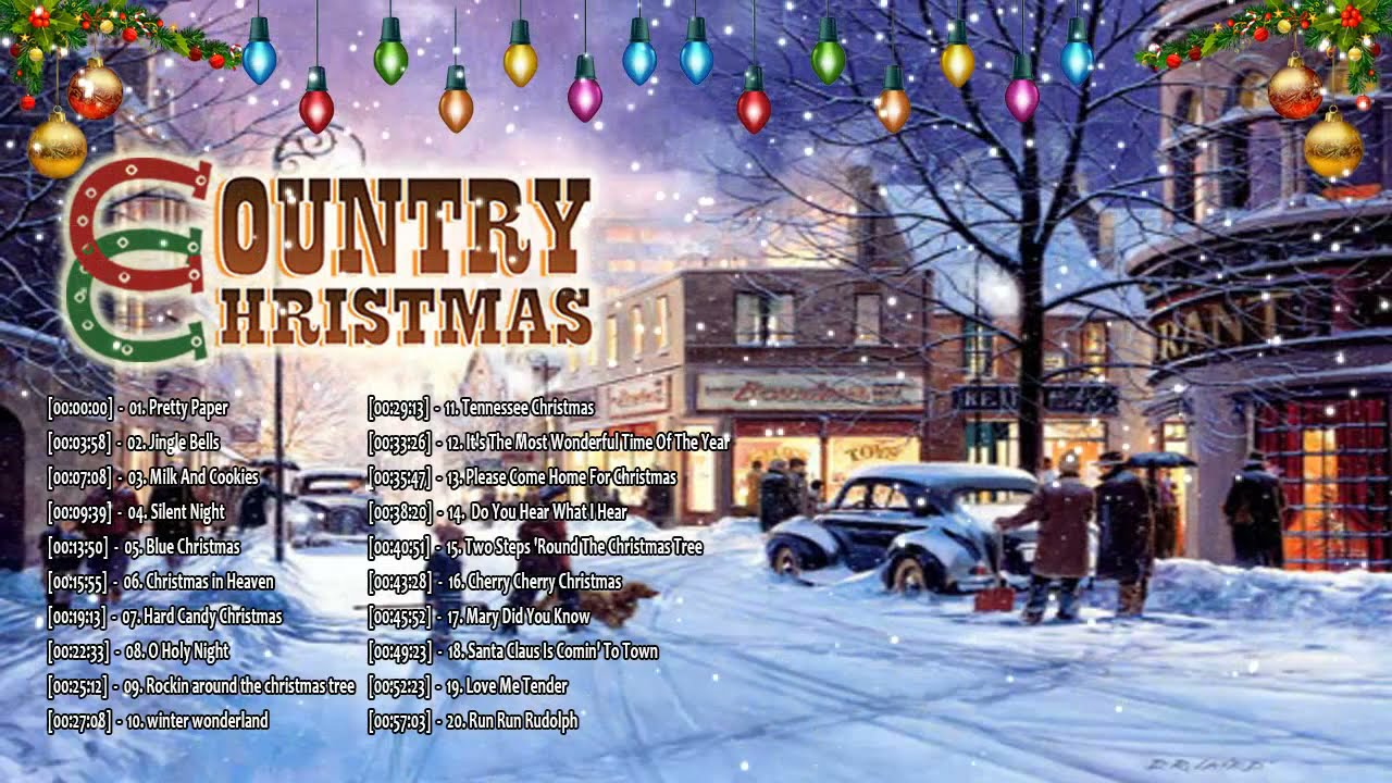 Country Christmas Songs 2022 ♥♥ Country Carols Music Playlist ♥♥ Best Country Christmas Songs - Youtube