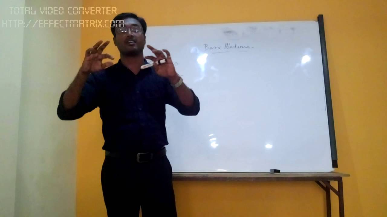 Basic Electronics Demo Class - YouTube