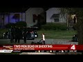 2 men killed in shooting on Detroit