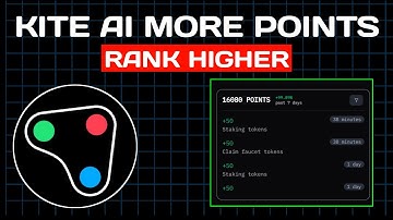 Kite AI Testnet Update || How to earn more Points on Kite AI