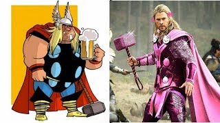 40 Hilariously Funny Superhero Thor Comics - Thor Funny Picture