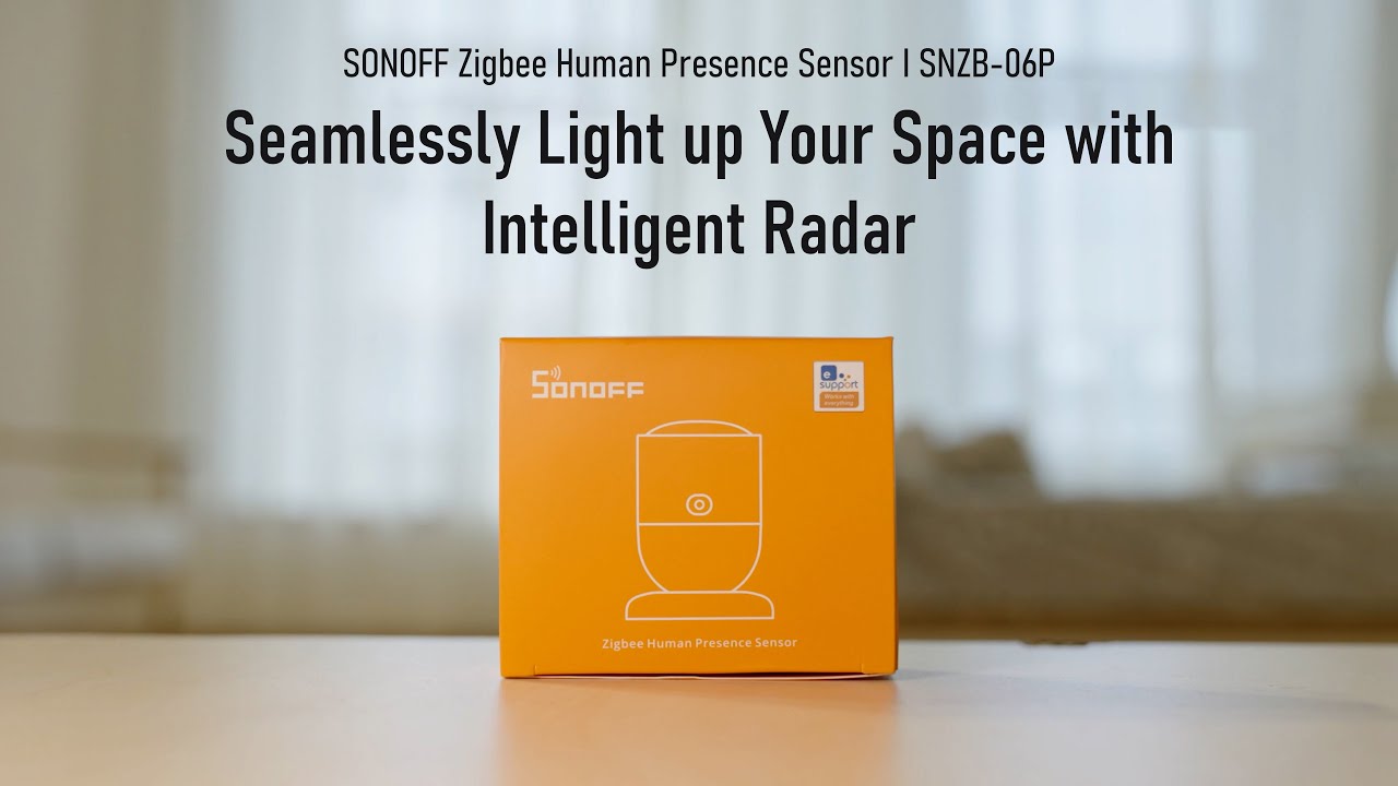 SONOFF Zigbee Human Presence Sensor 
