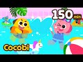 Swimming song  beach songand more  summer song for kids  compilation  cocobi