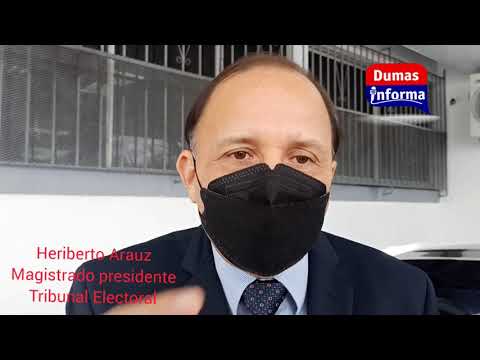 Ni cigarrillo fumo: Magistrado del Tribunal Electoral Heriberto Arauz sobre crítica de Martinelli