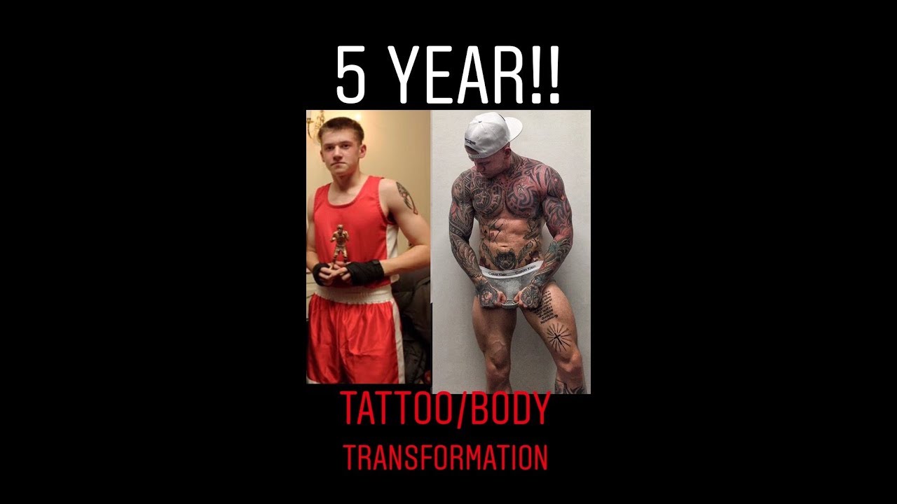 MY EPIC BODY/TATTOO TRANSFORMATION | 5 YEARS! | - YouTube