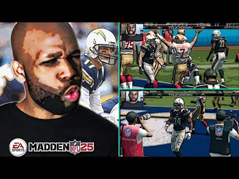 madden-25-full-game-w/-face-cam---referee-gets-in-the-way---chargers-vs.-49ers-"madden-25-gameplay"