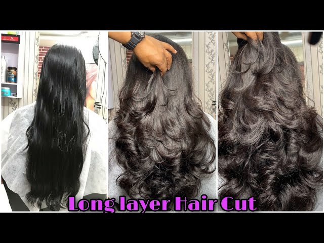 How To Long Layer Hair Cut/Easy Way/Step By Step/Hair Cut Tutorial/Layer  With Step/Advanced Hair Cut - Youtube