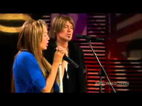 miley-cyrus-and-billy-ray-cyrus:-butterfly-fly-away-(aol-music-sessions)