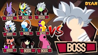 Stickman Warrior All Bosses Fight Part 1 | DYAN screenshot 4