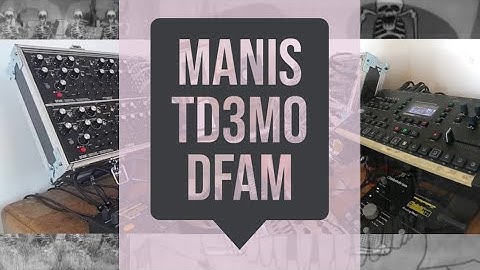 TD3 MO + Manis Iteritas + DFAM = TECHNO JAM