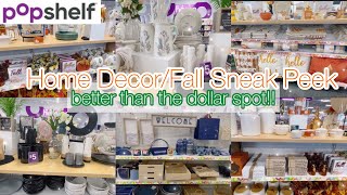 PopShelf Shop with Me | Summer Decor | Fall Sneak Peek 🍂[2023] #shopping #homedecor #fall