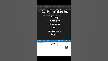 JS interview Q51:What are the datatypes in JS 🤔 #javascript #frontendinterview #interviewquestions