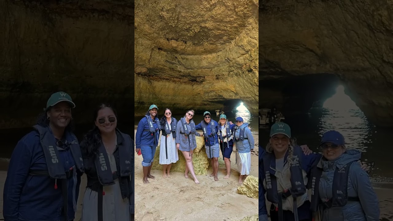 Cruising the Benagil Caves, Algarve, Portugal