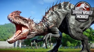 INDOMINUS REX FAILURE! - MALUSAURUS!!! - Jurassic World Evolution Modded Series | Ep10