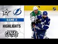 NHL Highlights | Stanley Cup Final, Gm2 Stars @ Lightning - Sept. 21, 2020