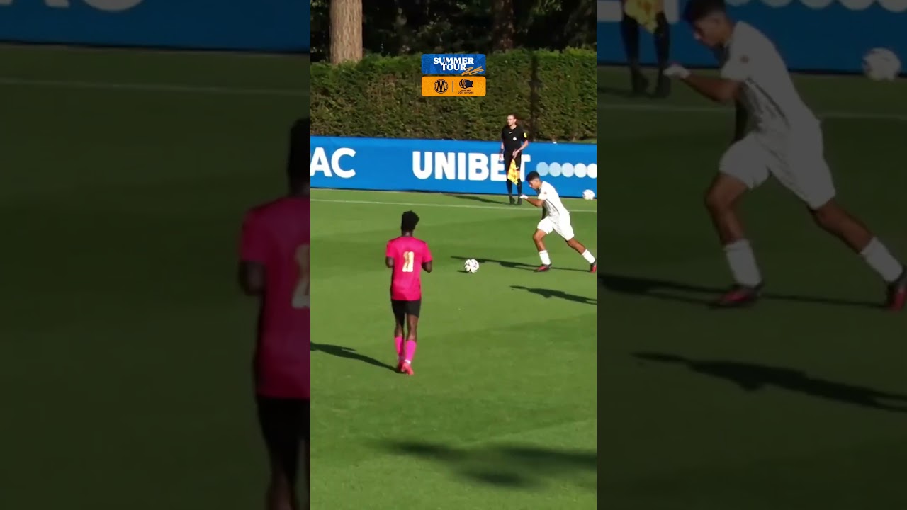 Le but de la tête d'Himad Abdelli sur une passe de Kelyann Bezahaf 🇩🇿  #om #football #ligue1 #goal