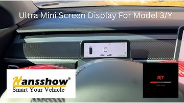NEW Mini Screen - Must Have Tesla Model 3/Y Accessory for only $175! Doesn