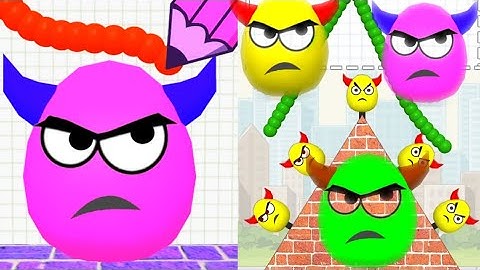 Draw To Smash Logic Puzzle - Level 151 to 170- Gameplay Walkthrough (Android & iOS)