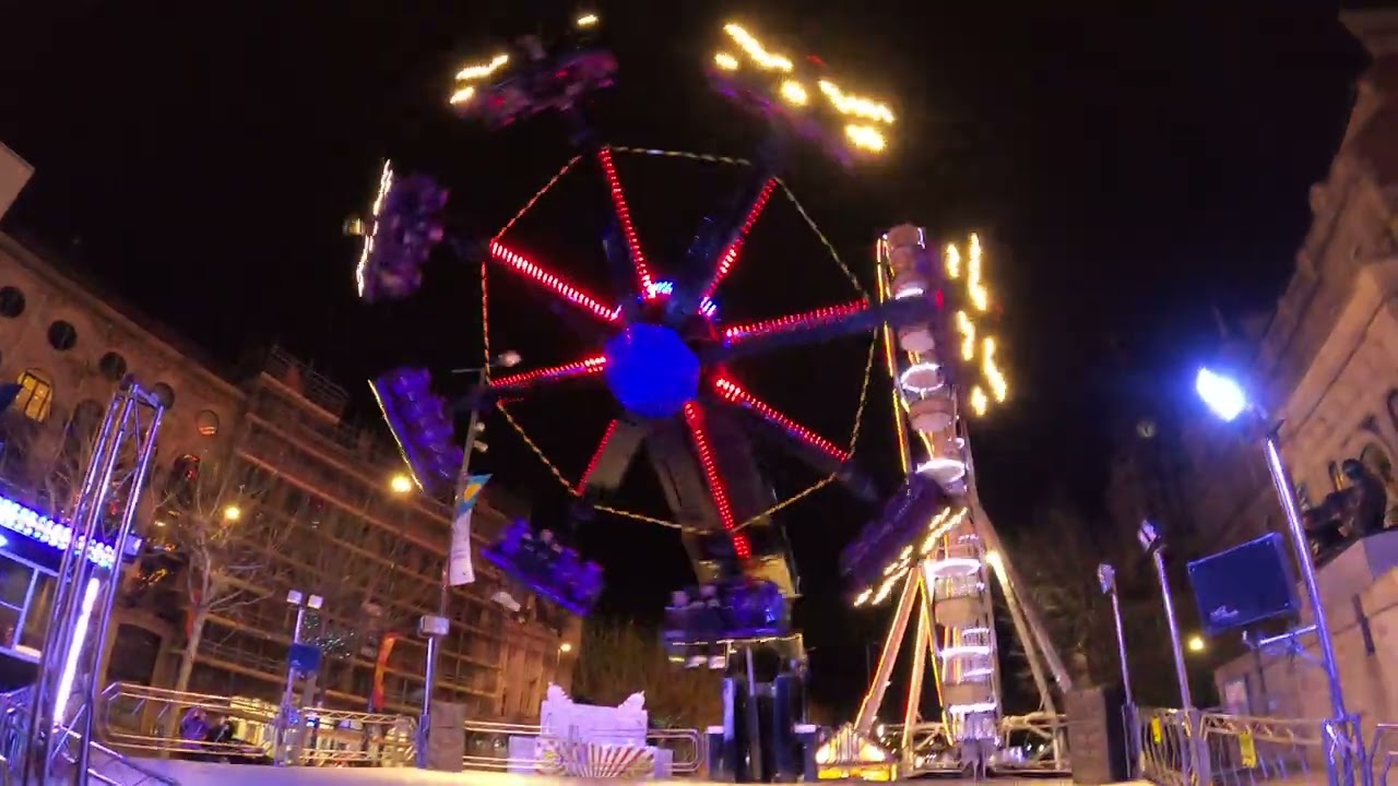 Michael Harris Super Star | Off Ride POV Leeds Valentine's Fair 2023