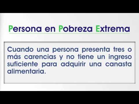 Definición de pobreza