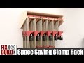 Space Saving Parallel Clamp Rack | DIY Build Plans