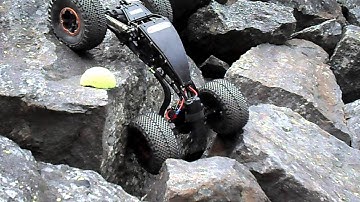 Axial XR-10 Mantis.Sortie au barrage d