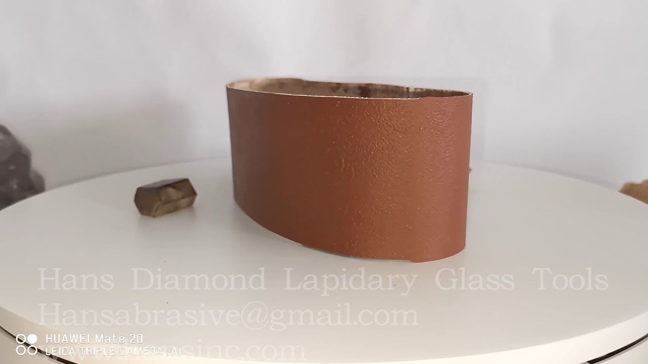140Grit Diamond Lapidary Resin Soft Sanding Belts YouTube