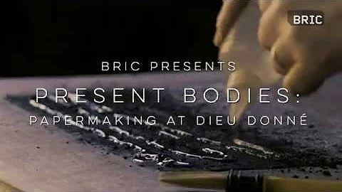 Present Bodies: Papermaking at Dieu Donn