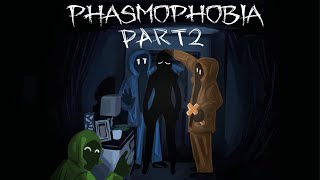 رفتیم فازمو فوبیا (phasmophobia) رضارو اول از همه میگیره هر بار (part 2)