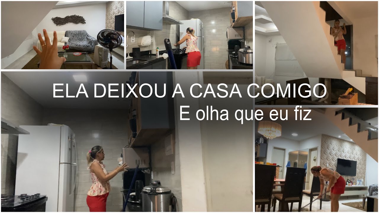 Ela confiou em mim… olha o que eu fiz na casa dela! 😍 